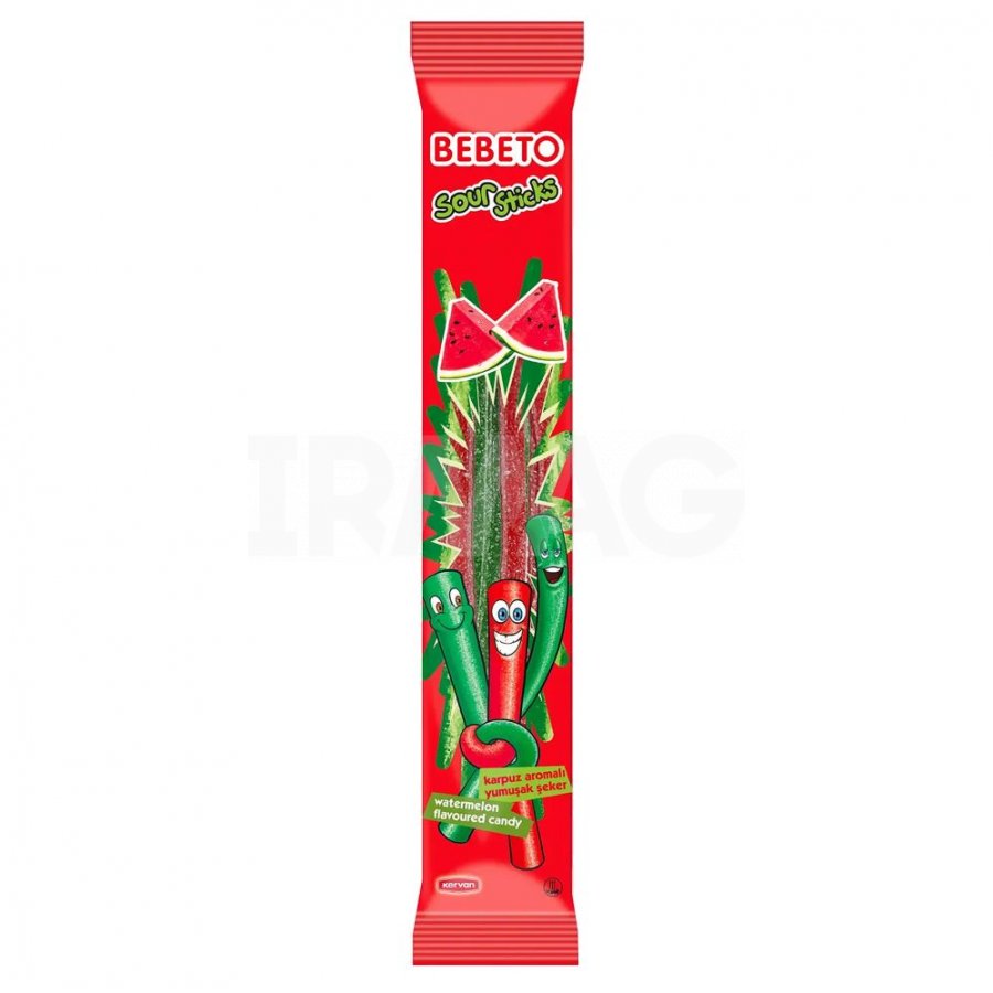 жевательный мармелад bebeto 35г sour sticks в ассортименте