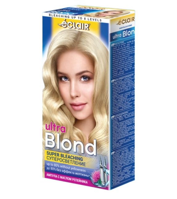осветлитель для волос eclair ultra blond