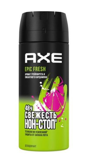 дезодорант спрей эпик фреш/epic fresh муж 150мл axe