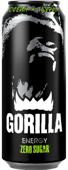 напиток gorilla zero sugar 0.45л