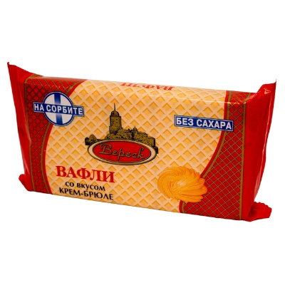 вафли на сорбите крем-брюле вереск 105г