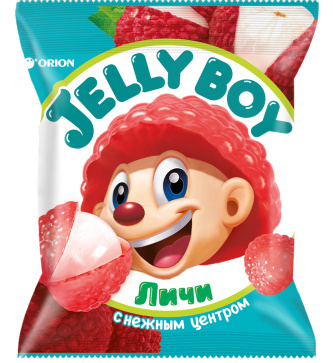 мармелад жеват со вкусом личи orion jelly boy 66г