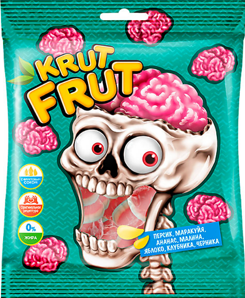 жев.мармелад krutfrut мозг 0,5 кг
