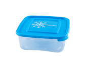 контейнер для замораживания продуктов 0,7л "морозко", квадратный