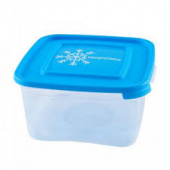 контейнер для замораживания продуктов 1,0л "морозко" квадратный (40)