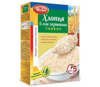 858 хлопья 5-и зерновые тонкие 0,35кг
