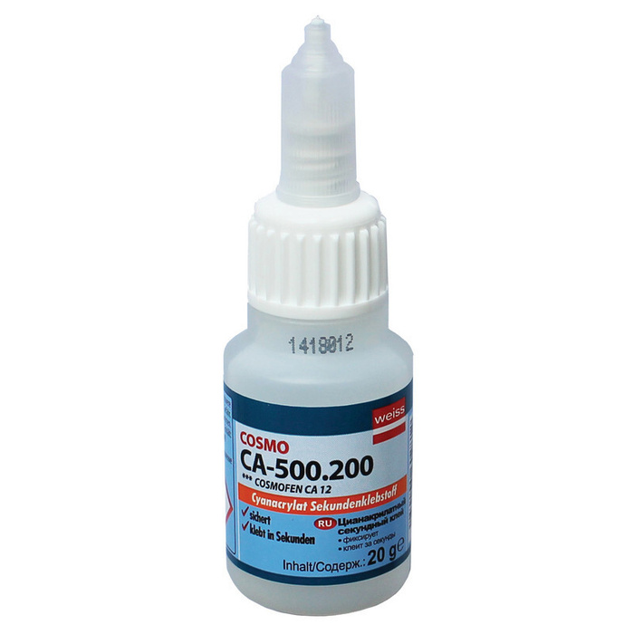 cosmofen  ca-12 клей секундный цианоакрилатный "cosmo ca 500.200" 20 г