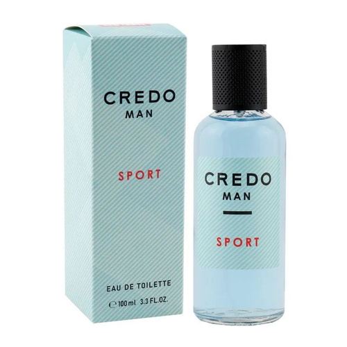 туалетная вода мужская credo man sport 100мл