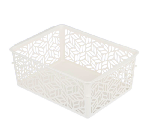 корзинка универсальная 1,4л, 190х140х75мм, пластик, светло-серый