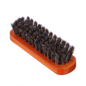 щетка для обуви натуральный ворс, 13x4x2см, арт.312