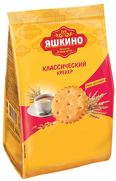 крекер яшкино классический 180г