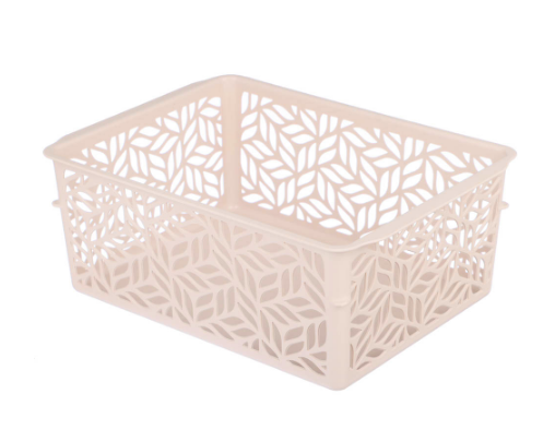 корзинка универсальная 1,4л, 190х140х75мм, пластик, бежевый