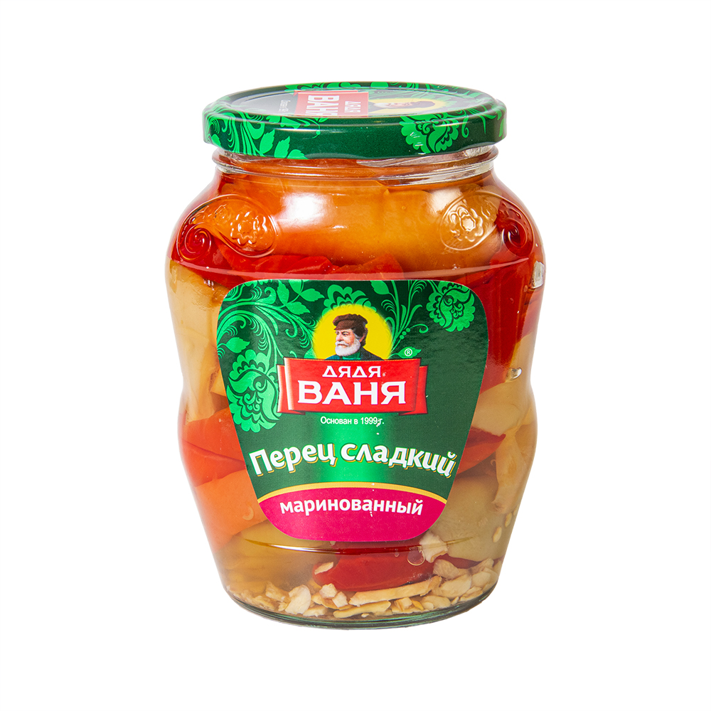 перец маринованный сладкий резанный дядя ваня 680г