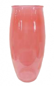 ваза д/цветов радуга красный, гладье 230мм