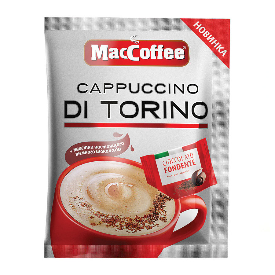 напиток кофейный маккофе cappuccino di torino 25,5г