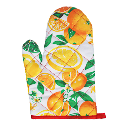 прихватка-варежка, 100% полиэстер, 17х25см, 4 дизайна