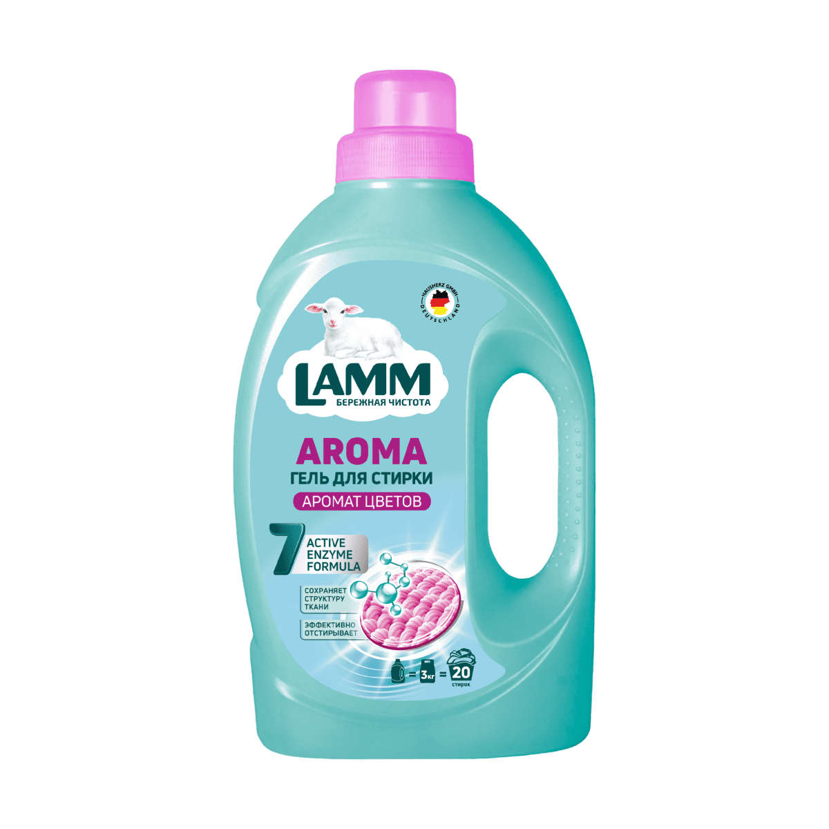 гель д/стирки lamm aroma 1,3кг