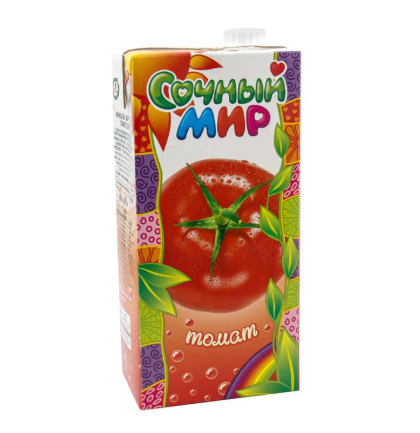  нектар сочный мир томатный с солью,с мякотью 0,95