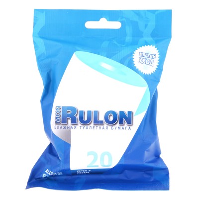 влажная туалетная бумага авангард mon rulon 20шт