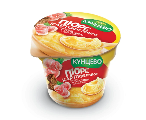 картофельные хлопья кунцево с беконом и гренками 40г