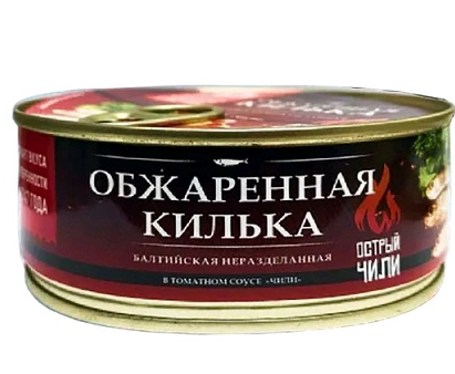 килька в т/с обжаренная чили за родину! 240г