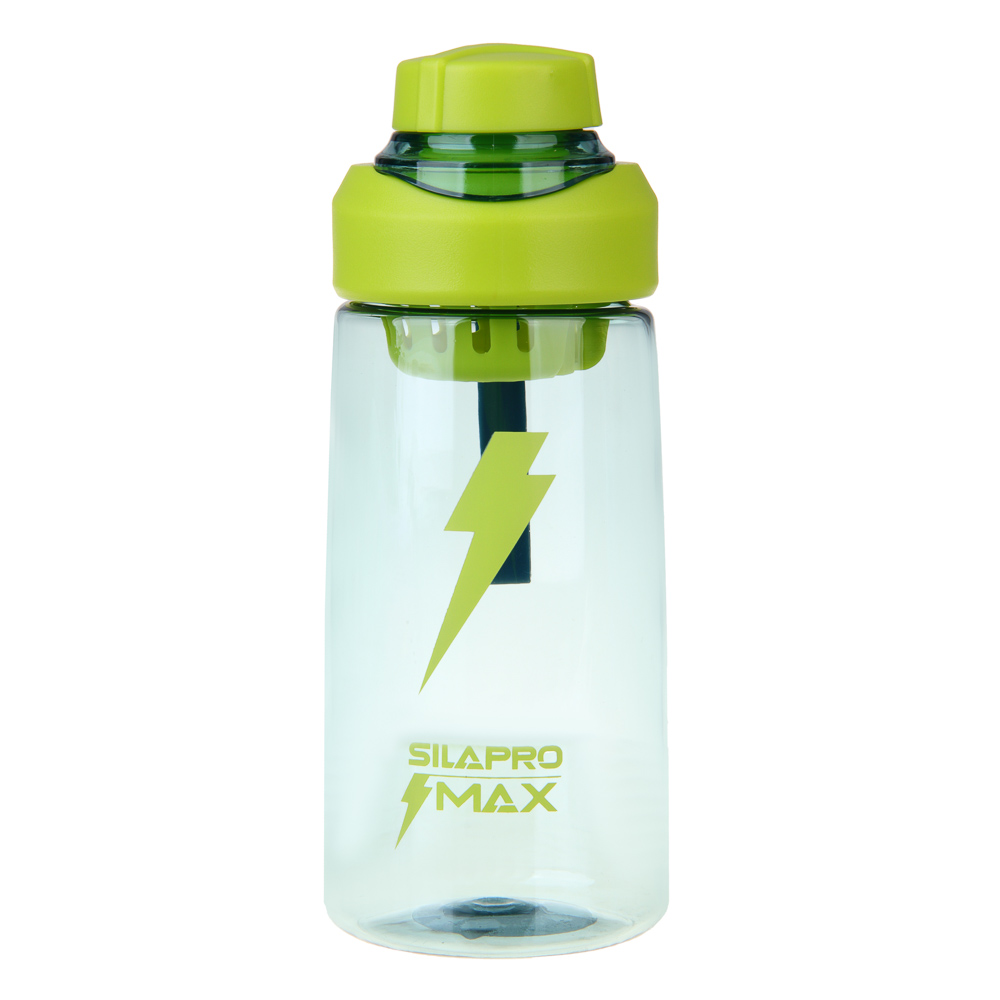 бутылка спортивная silapro max neon lime, 550мл, рс