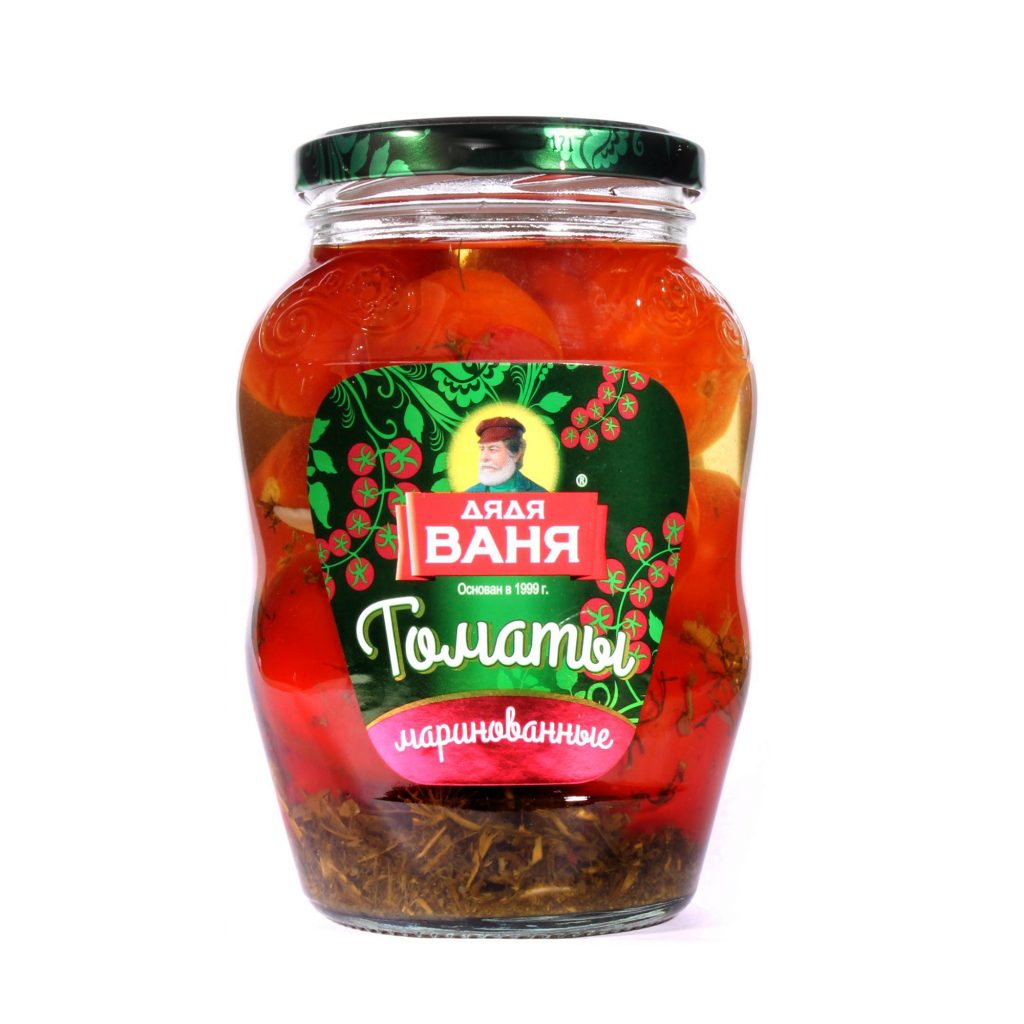 томаты маринованные дядя ваня 680г