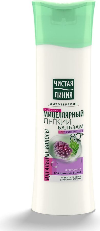 бальзам-ополаскиватель чистая линия, 380мл в ассортименте