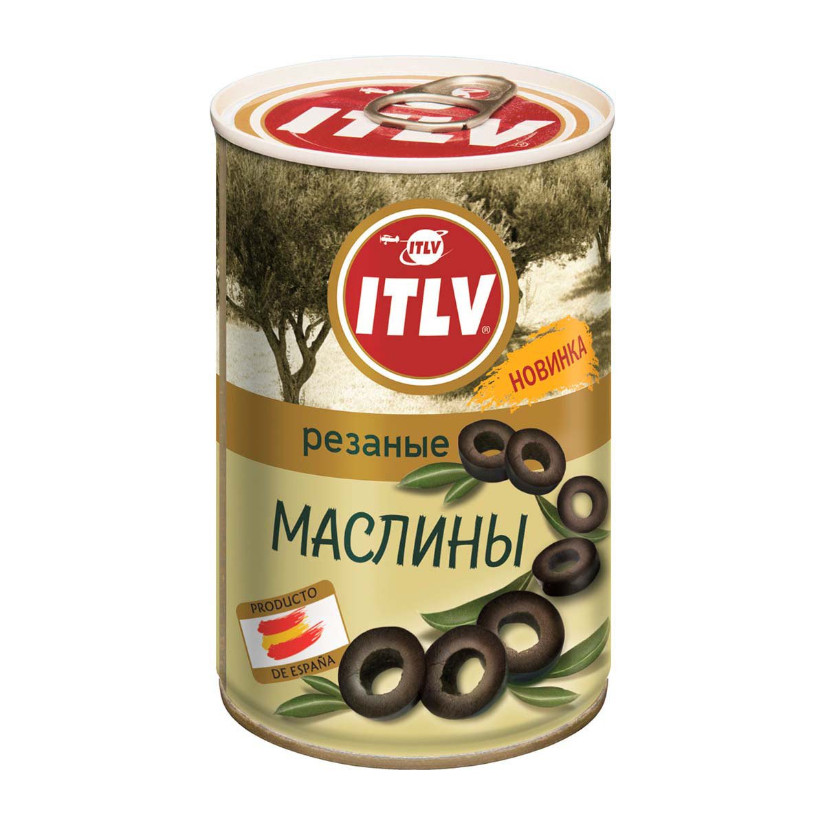 маслины itlv резаные ж\б 314мл
