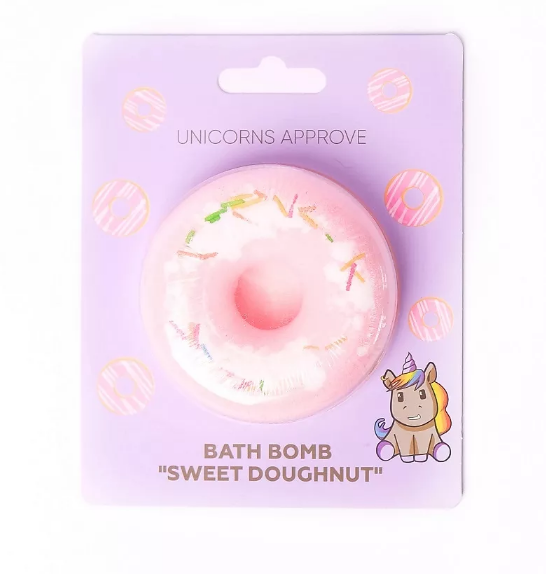 бомба д/ванны unicorns approve sweet doughnut 60г