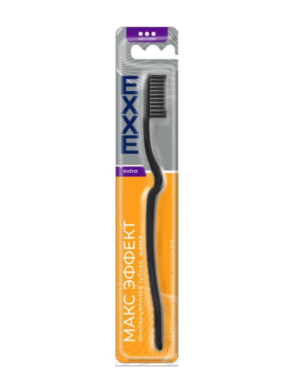 зубная щетка exxe extra 1шт макс эффект (жесткая)