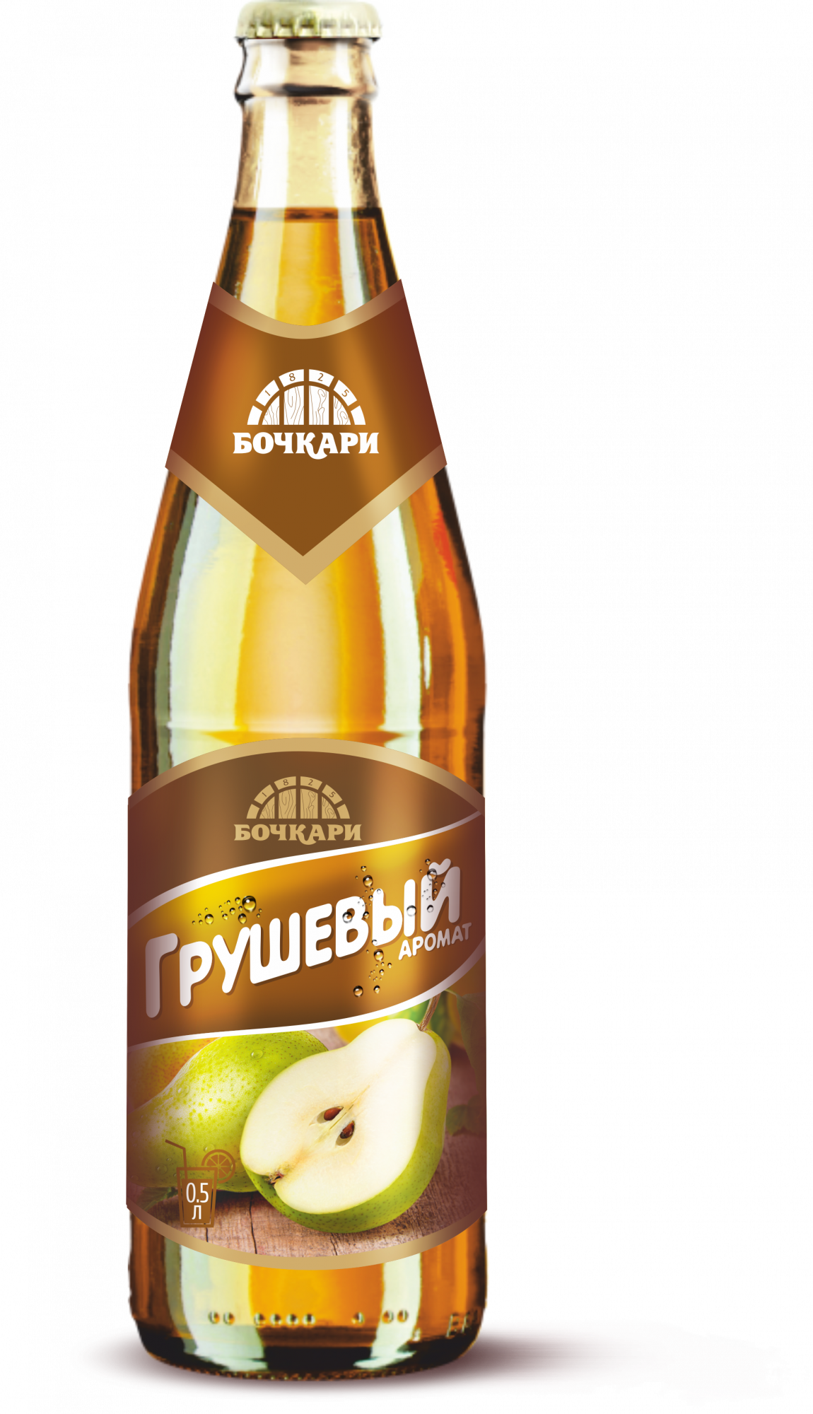 напиток безалкогольный сильногазированный грушевый аромат стеклобутылка 0,45 л