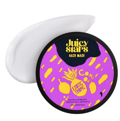маска д/волос juicy star by dolce milk камон экзотик тропик упругость и легкость 250мл