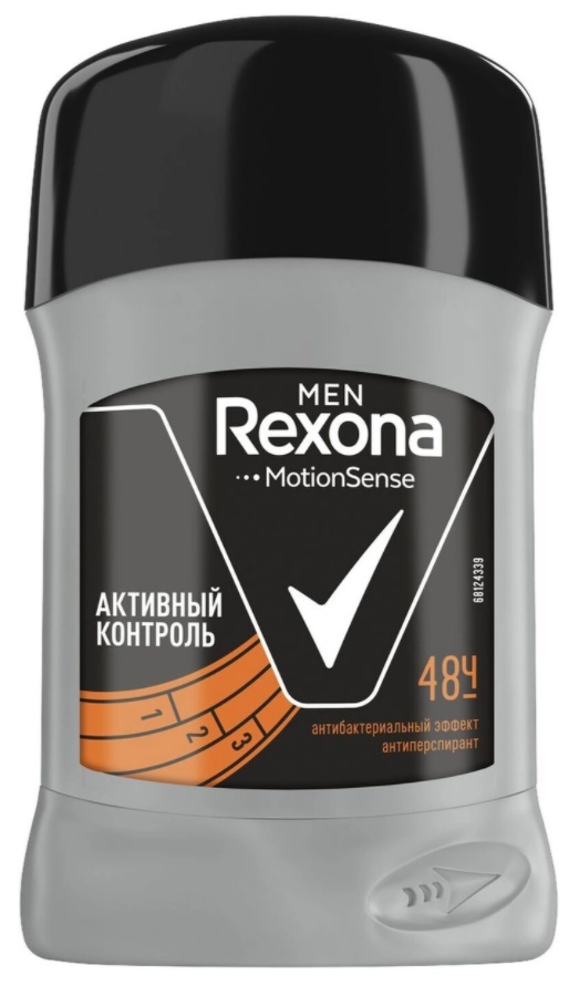 антиперспирант стик rexona men антибактериальный эффект, 50 мл
