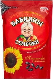 семечки бабкины семечки 500г/6