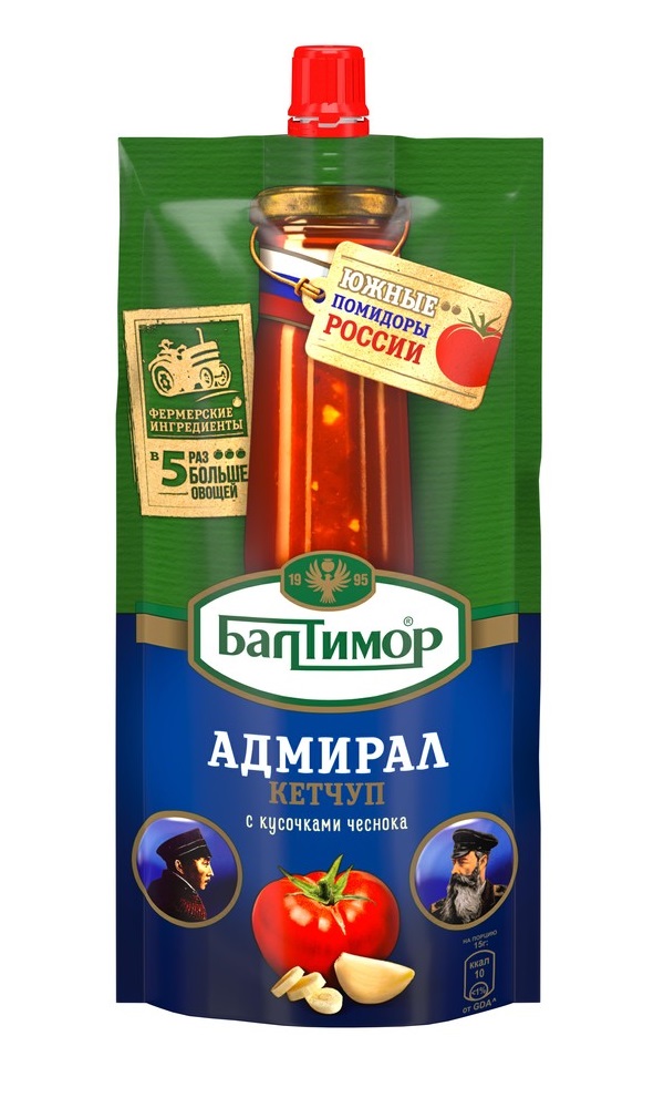 кетчуп балтимор адмирал дой-пак 260г