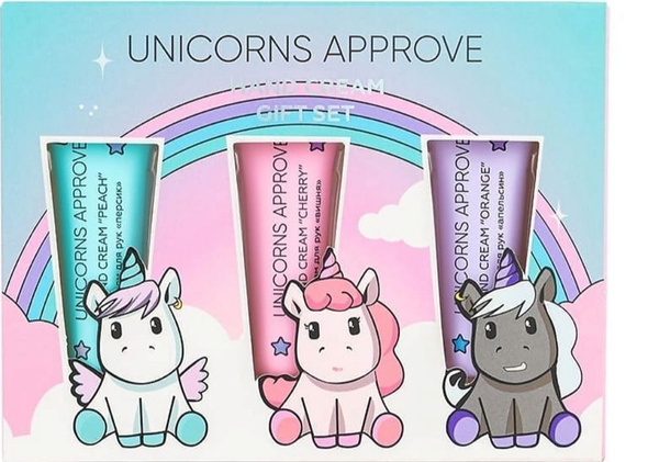 unicorns approve набор кремов д/рук в мини-формате 3*10мл