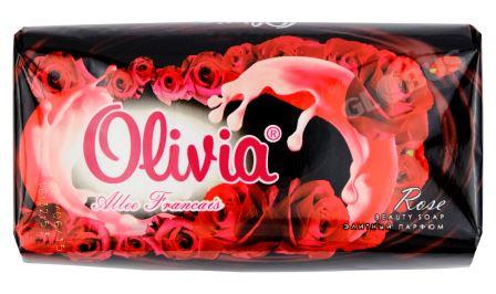 мыло туалетное olivia - allee francais роза 90г