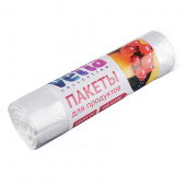 пакеты для продуктов 500шт vetta, 22x33см, в рулонах
