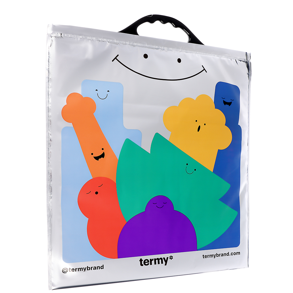 термопакет termy standart 42х45см/15л мет пл 85мкм/впэ 1000мкм/белый пвд 45мкм