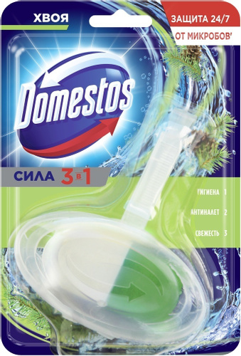 блок для туалета domestos 40г в ассортименте