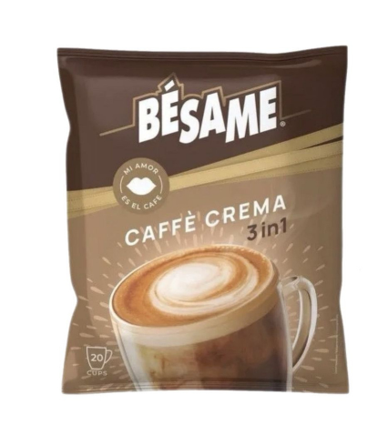 напиток кофейный растворимый кафе крема besame 23,5г