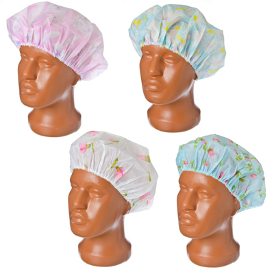 шапочка для душа vetta полиэстер, 4 цвета