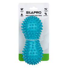 silapro массажер для тела, 2 цвета, 15х7см, пвх