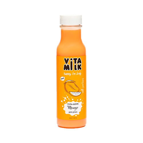 гель для душа loren+ vitamilk манго+молоко 350мл