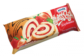 рулет ковис клубника 175г