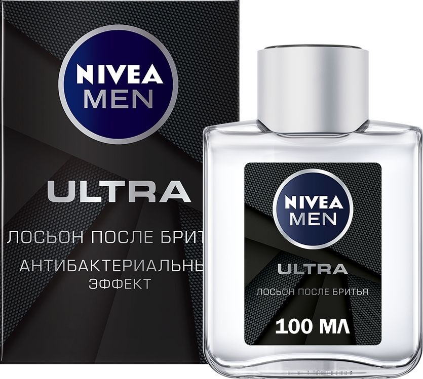 nivea men лосьон после бритья 100мл ultra