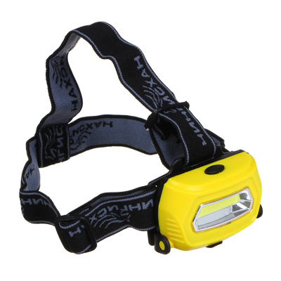 чингисхан фонарь налобный, 1 cob, 7вт, 200мач, usb, 8х4см, пластик, 3 режима