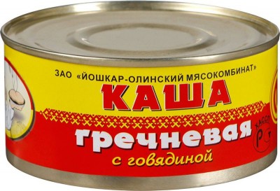 каша гречневая с говядиной йошкар-ола 325г