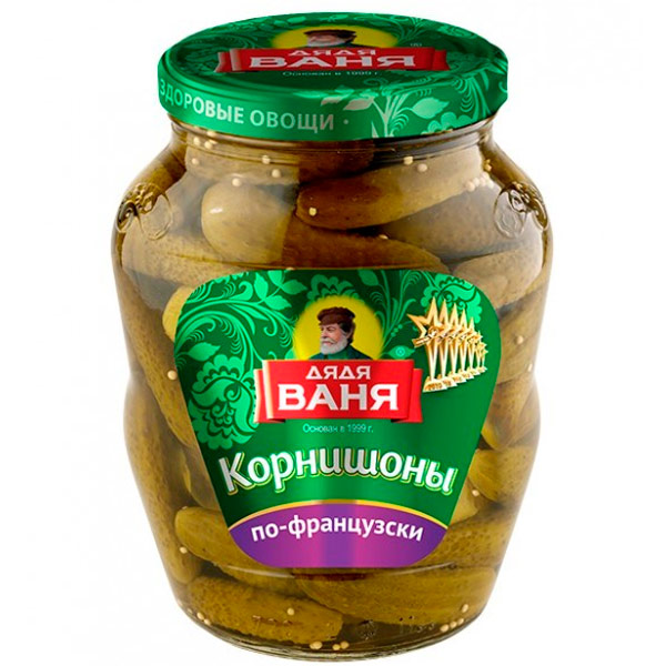 корнишоны консервированные дядя ваня по - французски 680г